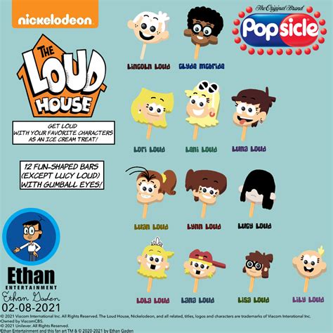 The Loud House Popsicle Bars 2021 Remake By Ethancrossmedia On Newgrounds