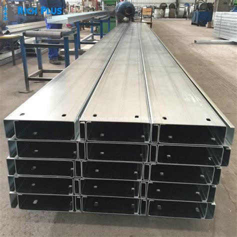 Wholesale Galvanized Cold Bend Carbon Structural Steel Channel C Purlins Dimensions China Roof