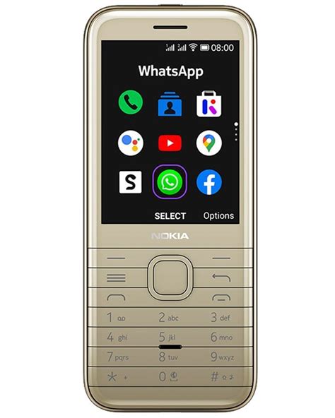 New Nokia 8000 4gb Phone Wholesale Gold