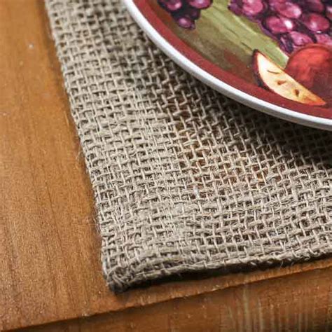 Natural Woven Jute Burlap Table Runner Textiles And Linens Home