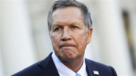 why is john kasich meeting with top cable news executives