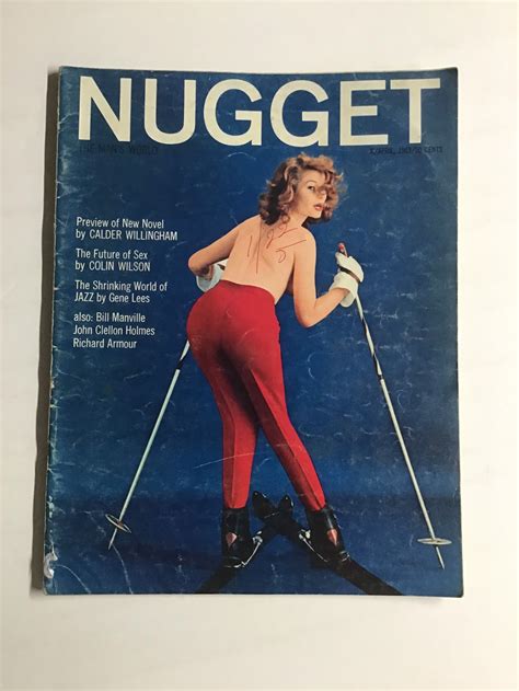 Vintage Nugget Magazine April 1963 Pin Up Girlie Mature Etsy