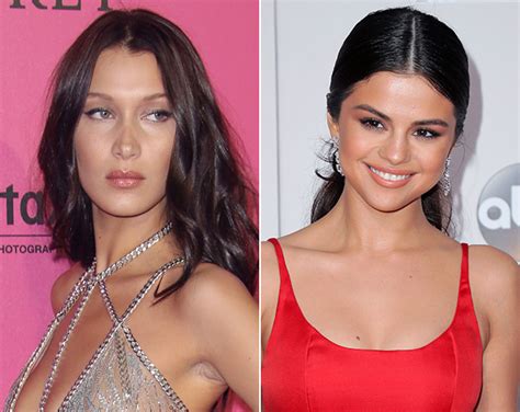 bella hadid unfollows selena gomez after everyone finds out who she s dating look magazine