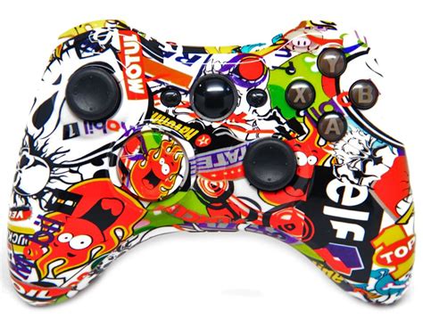 This Is Our Sticker Bomb Xbox 360 Modded Controller It Is A Perfect
