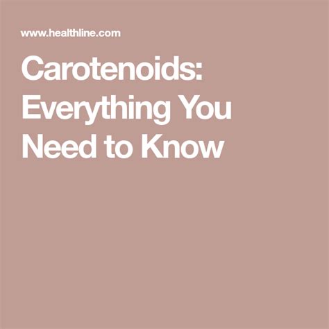 Carotenoids Everything You Need To Know Artofit