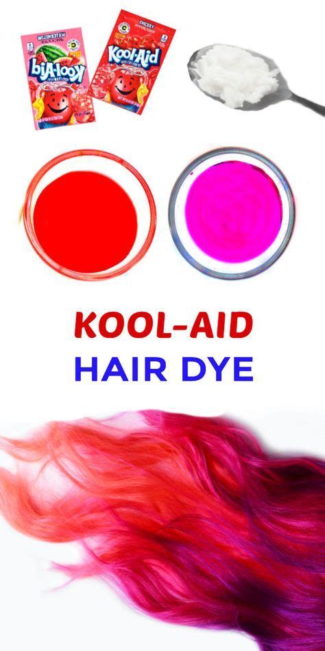 Kool Aid Hair Dye Kool Aid Hair Kids Hair Color Pink Hair Dye