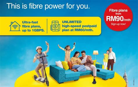 Digi Fibre Broadband Now Starts From Rm Month Add Unlimited Postpaid