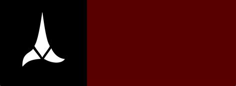 Flag Of The Klingon Empire Rvexillology