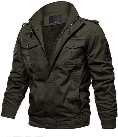 Crysully Mens Long Sleeve Multi Pocket Outdoor Lightweight Jacket