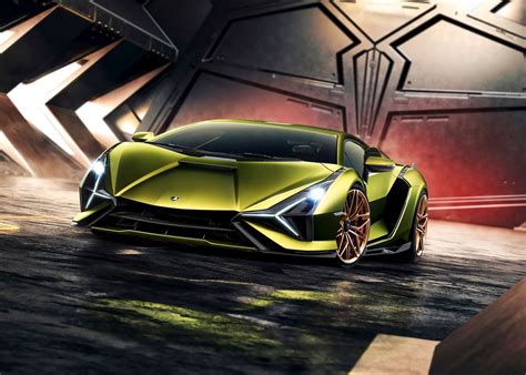 Lamborghini Sian Poster By Paroles Studio Displate