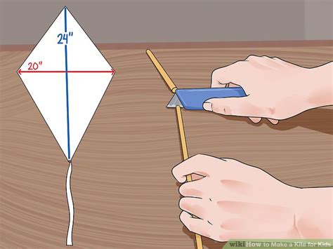How To Make A Kite For Kids With Pictures Wikihow