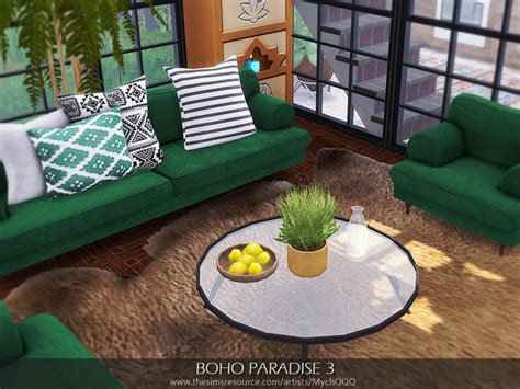 Boho Paradise 3 House By Mychqqq At Tsr Sims 4 Updates