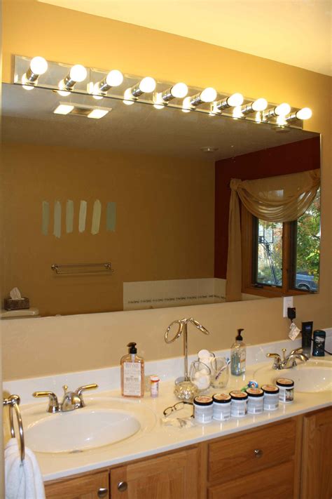 Halogen bulbs are also useful although these can be quite hot. Before and afters of a DIY bathroom remodel. | Creative ...