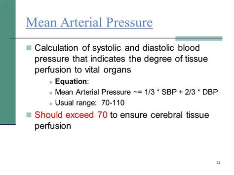 Mean Arterial Pressure Formula Derrickkruwmullins