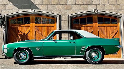 1969 Chevrolet Camaro Ss Brings Out The Hulk With Rare Rally Green