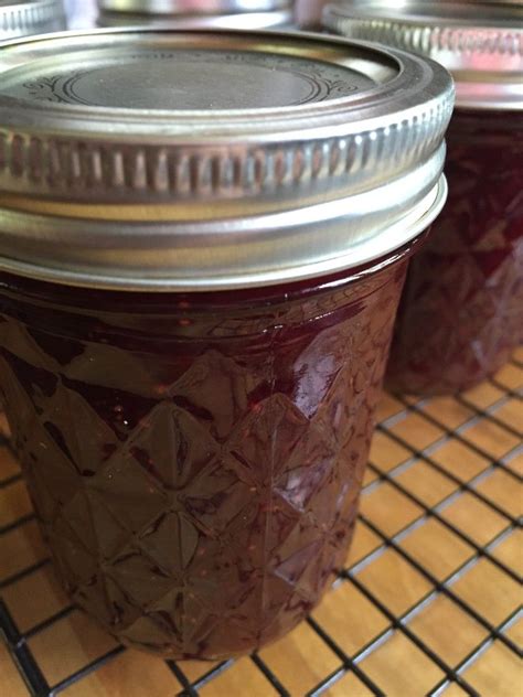 1765 Farm › Log In Homemade Strawberry Jam Antique Farmhouse Mason Jars