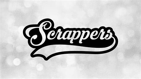 Sports Clipart Bold Scrappers Team Name In Fancy Etsy Clip Art