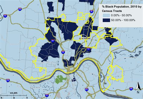 map depicting census tracts that have more than 50 black population download scientific