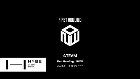 Andteam初のフルアルバム『first Howling Now』リリース決定 The First Times