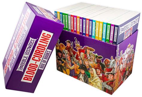Horrible Histories Blood Curdling 20 Books Young Adult Collection