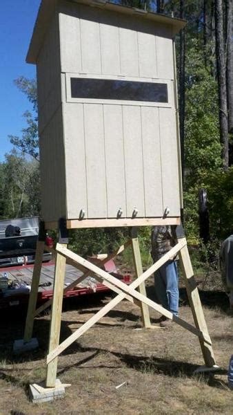 Does Anyone Have Some Plans For A 4x6 Deer Stand Texas