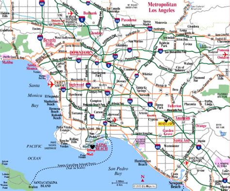 Map California Orange County Topographic Map Of Usa With States