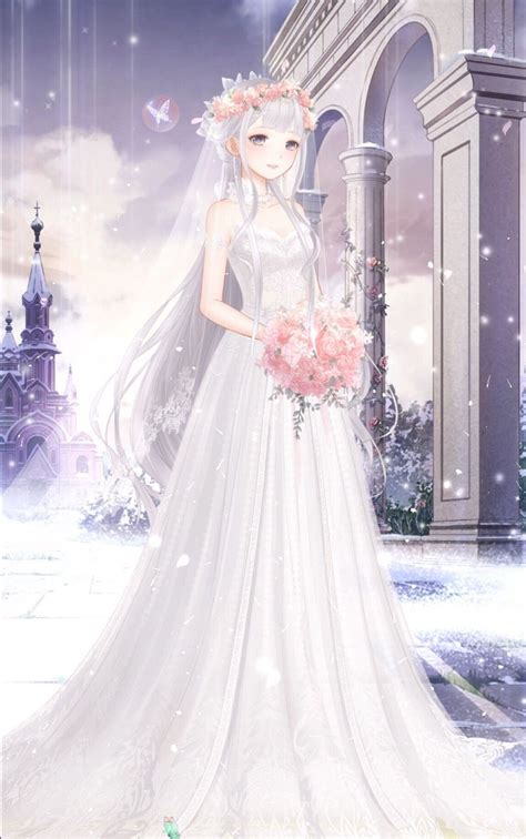 Anime Girls Wedding Dresses