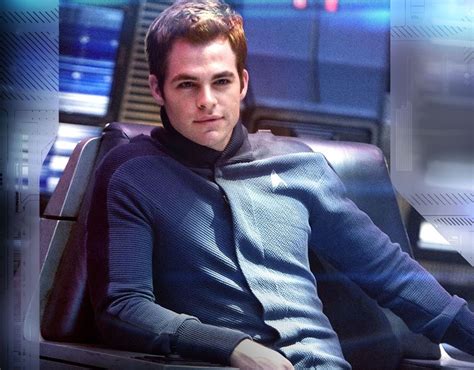 Chris Pine As Captain Kirk In Star Trek New Star Trek Movie Star Trek