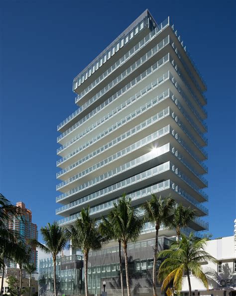 Completed Glass Residential Tower By Rene Gonzalez Rises