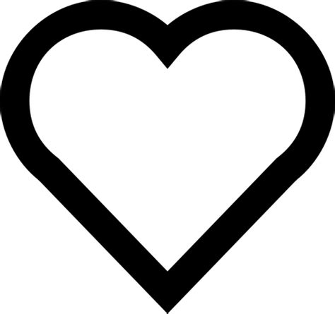 Herz silhouette, herz, schwarz, schwarz und weiß png. Herz schwarz clipart 1 » Clipart Station
