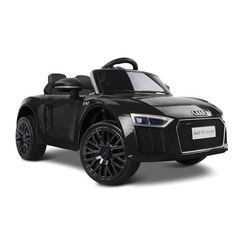 Kids Ride On Car Audi R8 Licensed Electric 12V Black ...