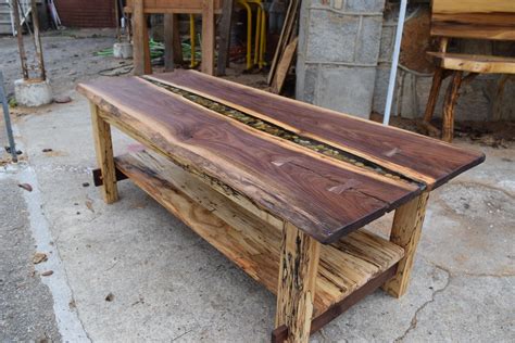 Or as a convenient serving tray. Walnut/Spalted Maple Coffee Table : woodworking