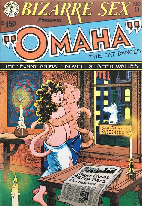 Kitchen Sink Bizarre Sex 9 Omaha The Cat Dancer Vintage Comic 1981