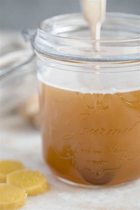 Ginger Syrup Recipe The Harvest Kitchen