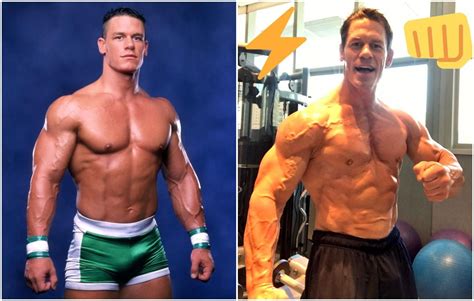 John Cena Former WWE Champions Body Transformation From Debut To Now