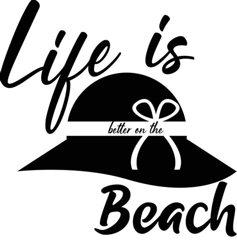Life is Better on the Beach SVG Circut Cut Files Summer SVG - Etsy