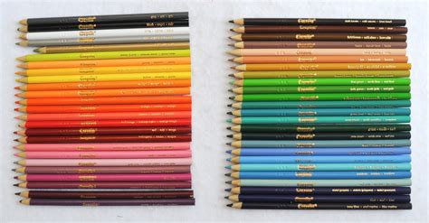 Crayola 50 Count Colored Pencils Jennys Crayon Collection