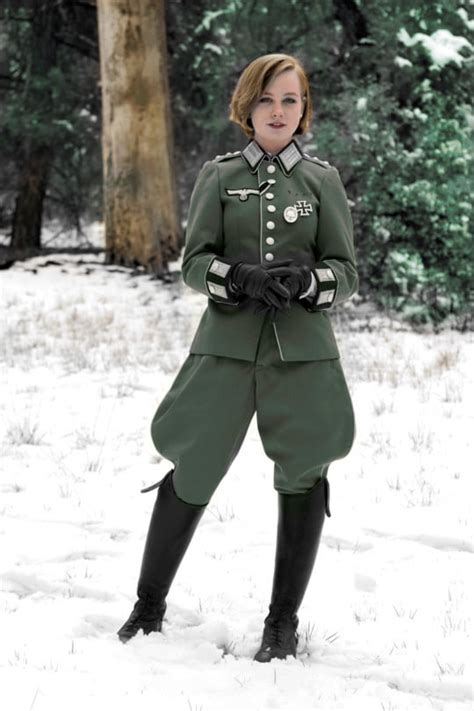 “that Nazi Girl” Colorized First Time Colorizing I Love Funny Things