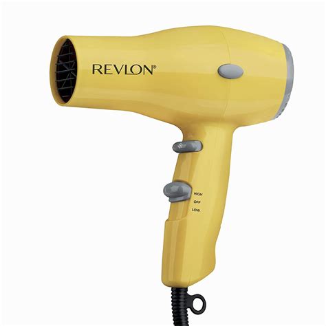 Revlon 1875w Lightweight Compact Travel Hair Dryer Yellow