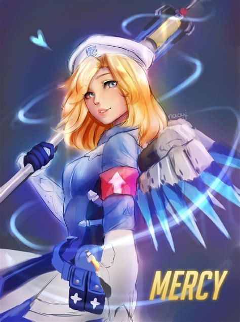 Uprising Mercy Fanart2 Hour Sketch Of The Character Mercy From The