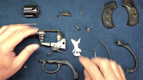 Colt Model 1877 Lightning Revolver Disassembly And Repair Part 2 Of