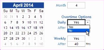 Day in time out time break deduction 10 Overtime Calculator Excel Template - Excel Templates
