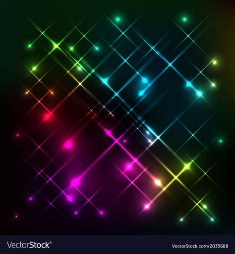 Abstract Colorful Glow Background Royalty Free Vector Image
