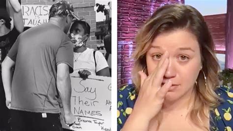 Watch The Kelly Clarkson Show Official Website Highlight Kelly Cries Hearing Black Lives