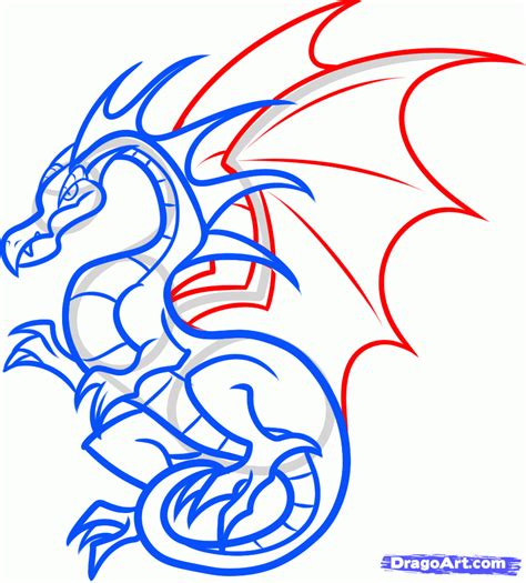 Which dragon drawing do you intend to create initially? simple leg sketch image | how to draw a flying dragon for ...