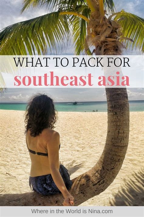 Southeast Asia Packing List Everything You Need For Men And Women Southeast Asia Packing