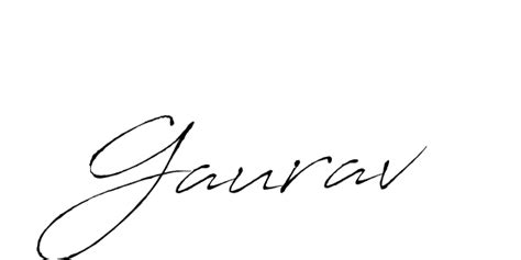 82 Gaurav Name Signature Style Ideas Creative Esignature