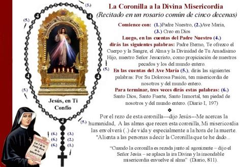 Historia de la Coronilla a la Divina Misericordia ~ Ora con el Corazon
