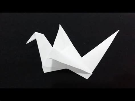KAĞITTAN TURNA KUŞU YAPIMI Origami Turna Kuşu YouTube