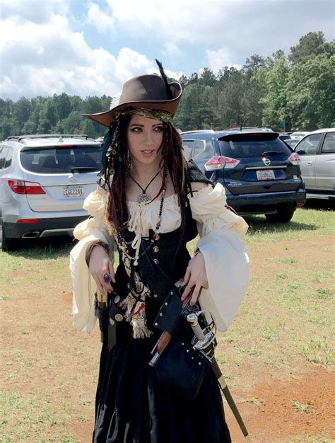 My Lady Pirate Costume This Year For Atl Renaissance Festival Handmade